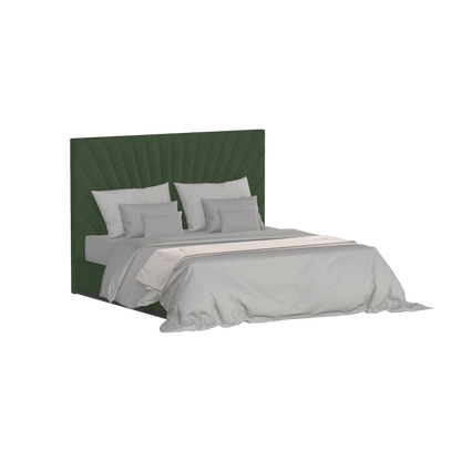 Lucia Bed With High Refined Headboard