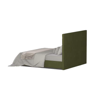 Lucia Bed With High Refined Headboard