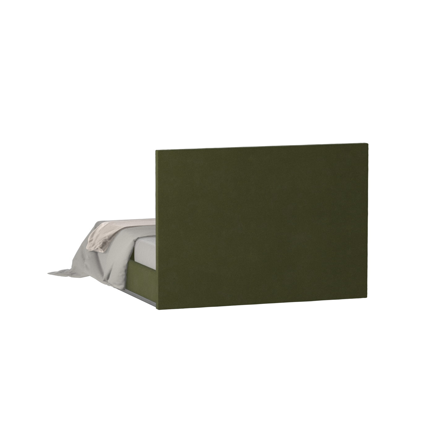 Lucia Bed With High Refined Headboard