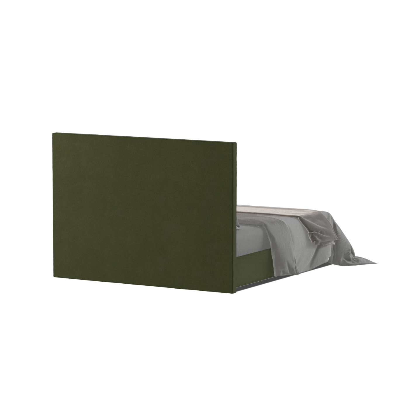 Lucia Bed With High Refined Headboard