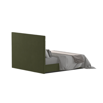 Lucia Bed With High Refined Headboard