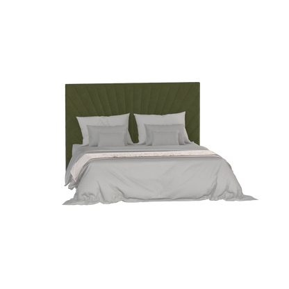 Lucia Bed With High Refined Headboard