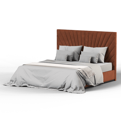 Lucia high headboard bed