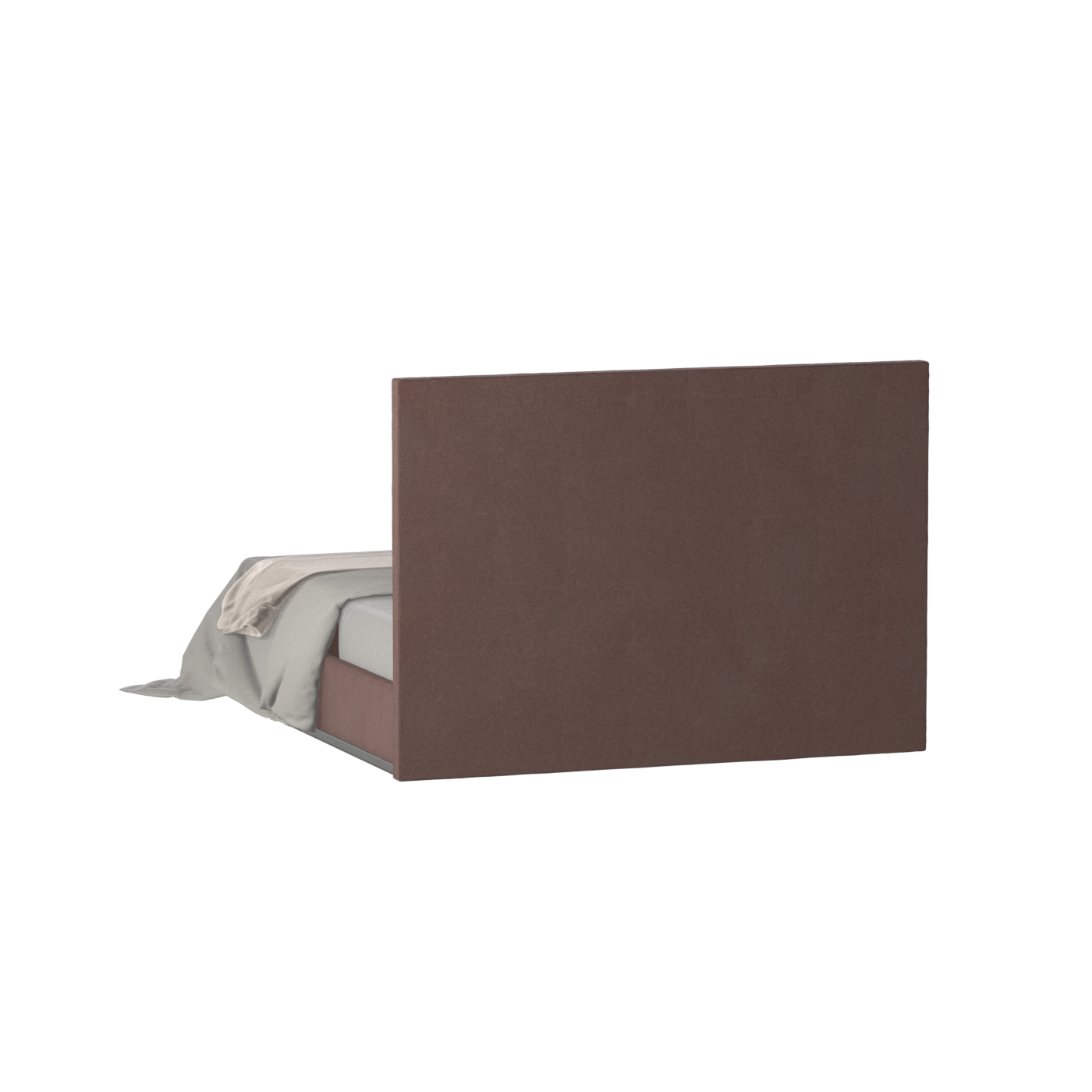 Lucia Bed With High Refined Headboard