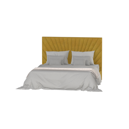 Lucia Bed With High Refined Headboard