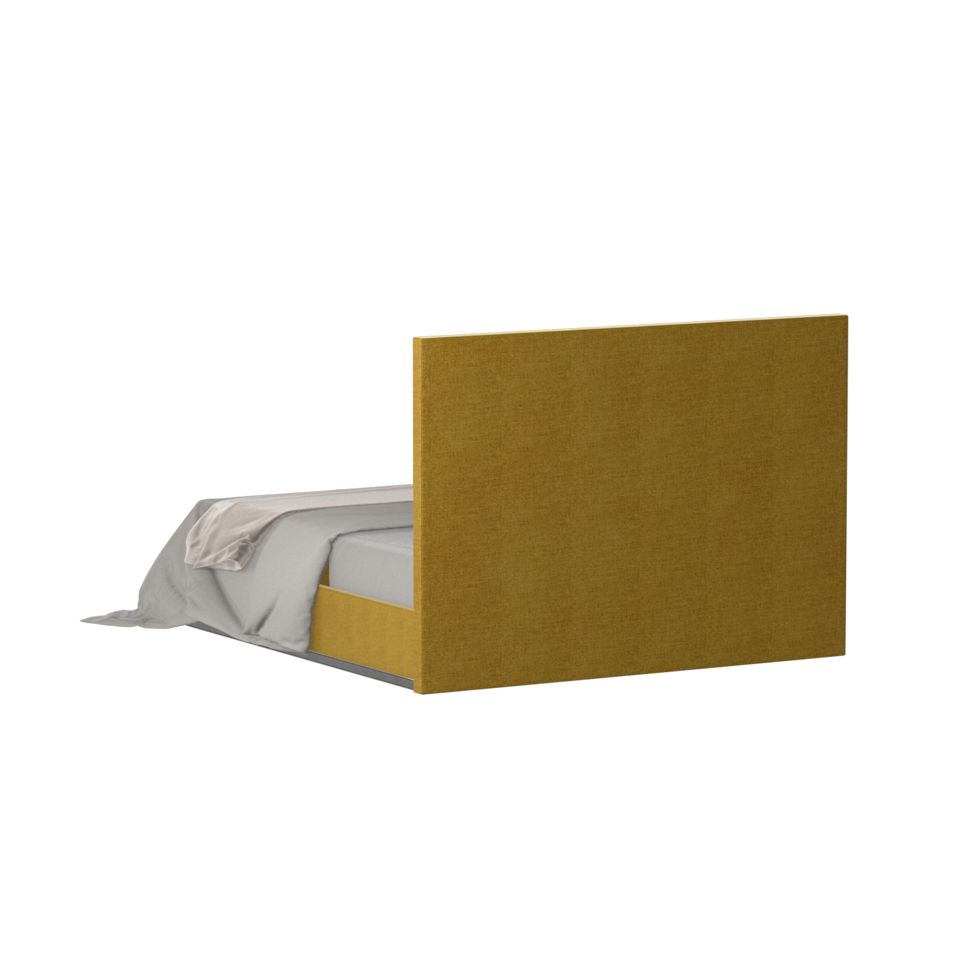 Lucia Bed With High Refined Headboard