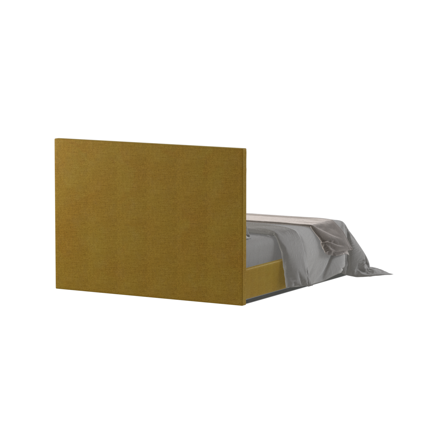 Lucia Bed With High Refined Headboard