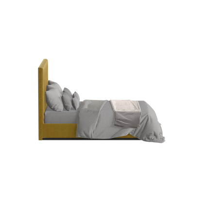 Lucia Bed With High Refined Headboard