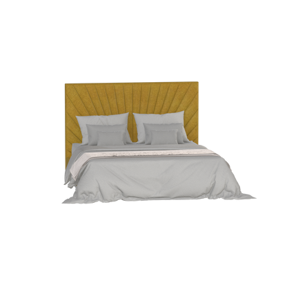 Lucia Bed With High Refined Headboard