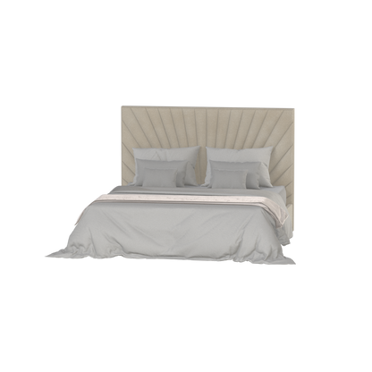 Lucia Bed With High Refined Headboard
