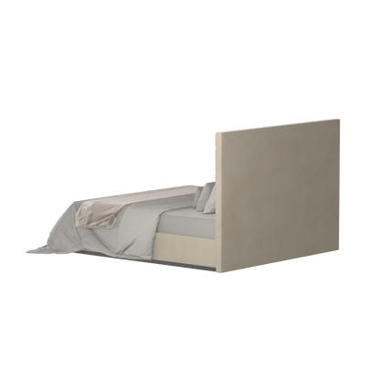 Lucia Bed With High Refined Headboard