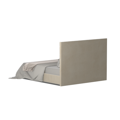Lucia Bed With High Refined Headboard