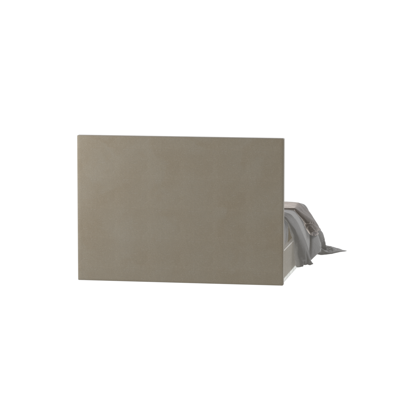 Lucia Bed With High Refined Headboard