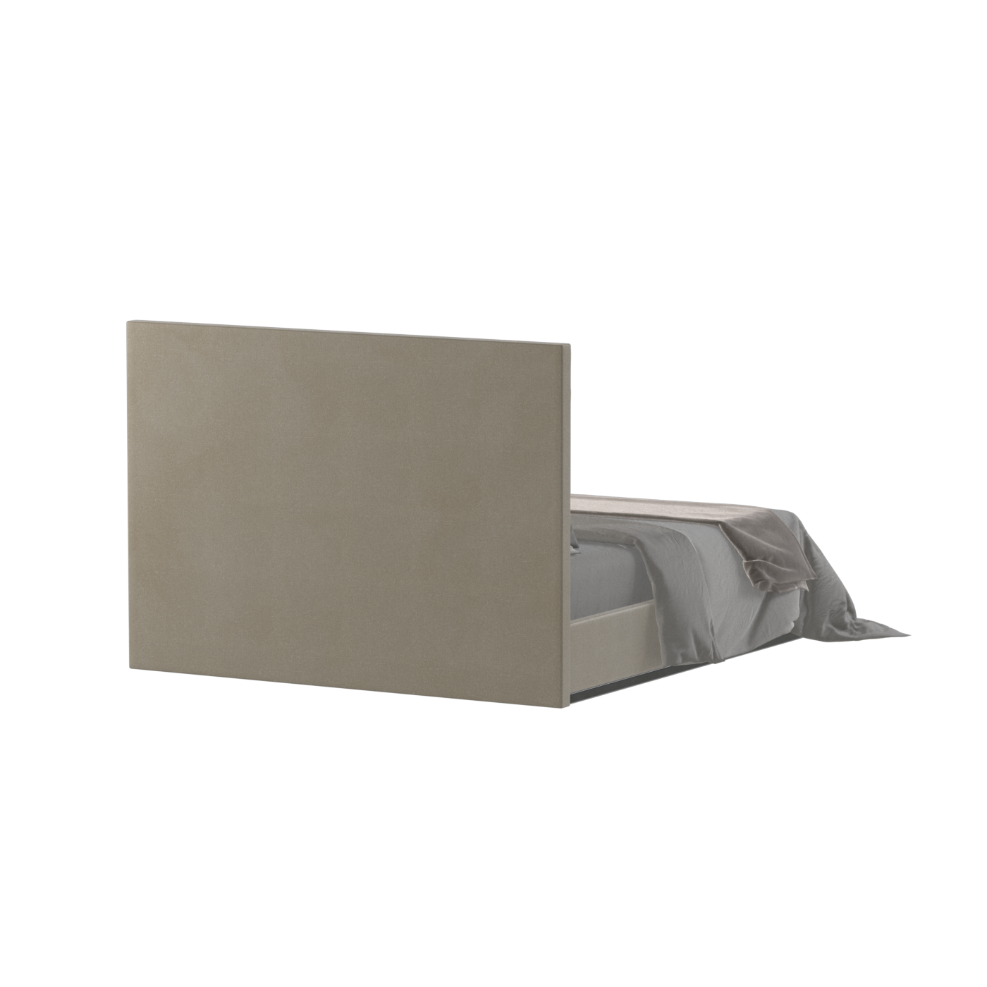 Lucia Bed With High Refined Headboard