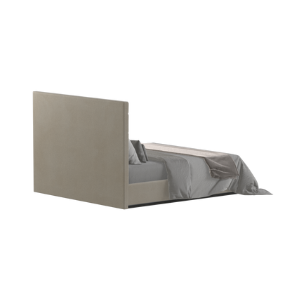 Lucia Bed With High Refined Headboard