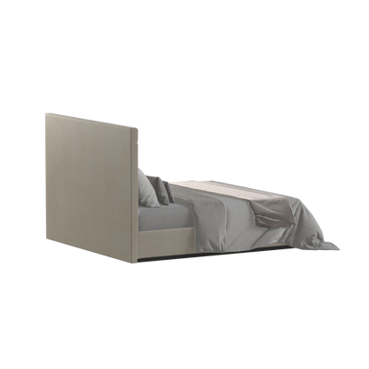 Lucia Bed With High Refined Headboard