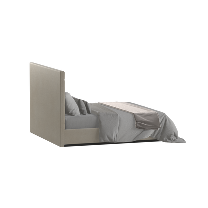 Lucia Bed With High Refined Headboard