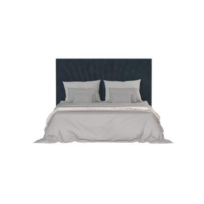 Lucia Bed With High Refined Headboard