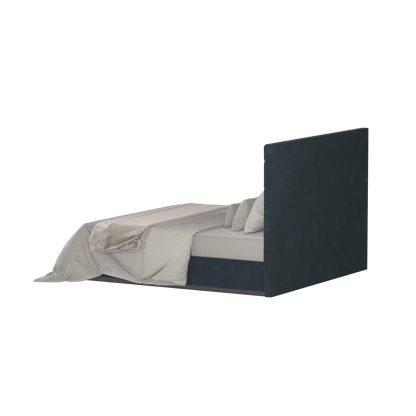 Lucia Bed With High Refined Headboard