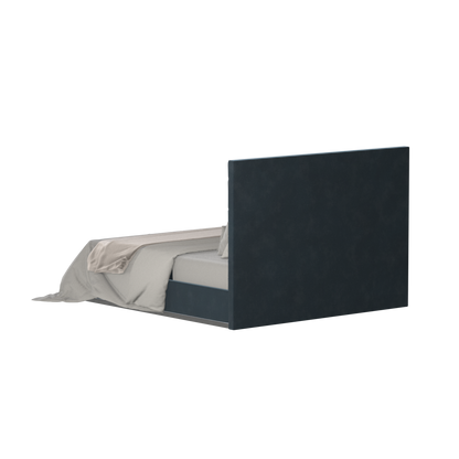 Lucia Bed With High Refined Headboard