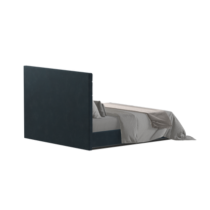 Lucia Bed With High Refined Headboard
