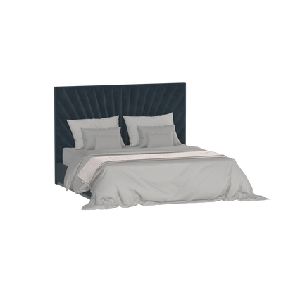 Lucia Bed With High Refined Headboard