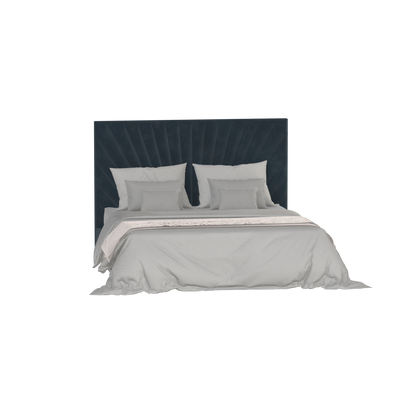 Lucia Bed With High Refined Headboard