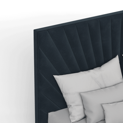 Lucia high headboard bed