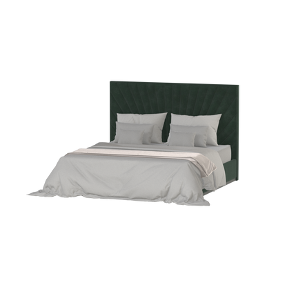Lucia Bed With High Refined Headboard