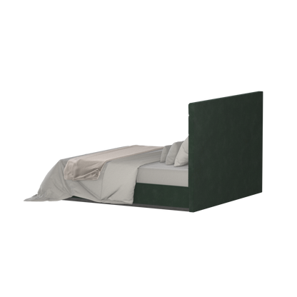 Lucia Bed With High Refined Headboard