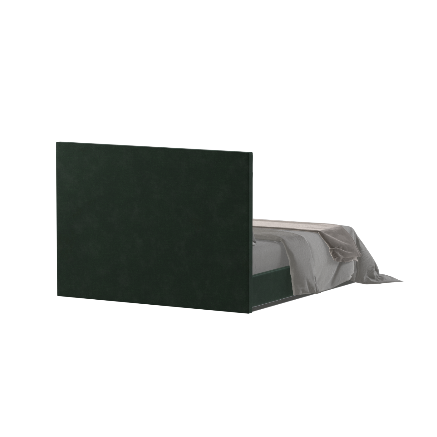 Lucia Bed With High Refined Headboard
