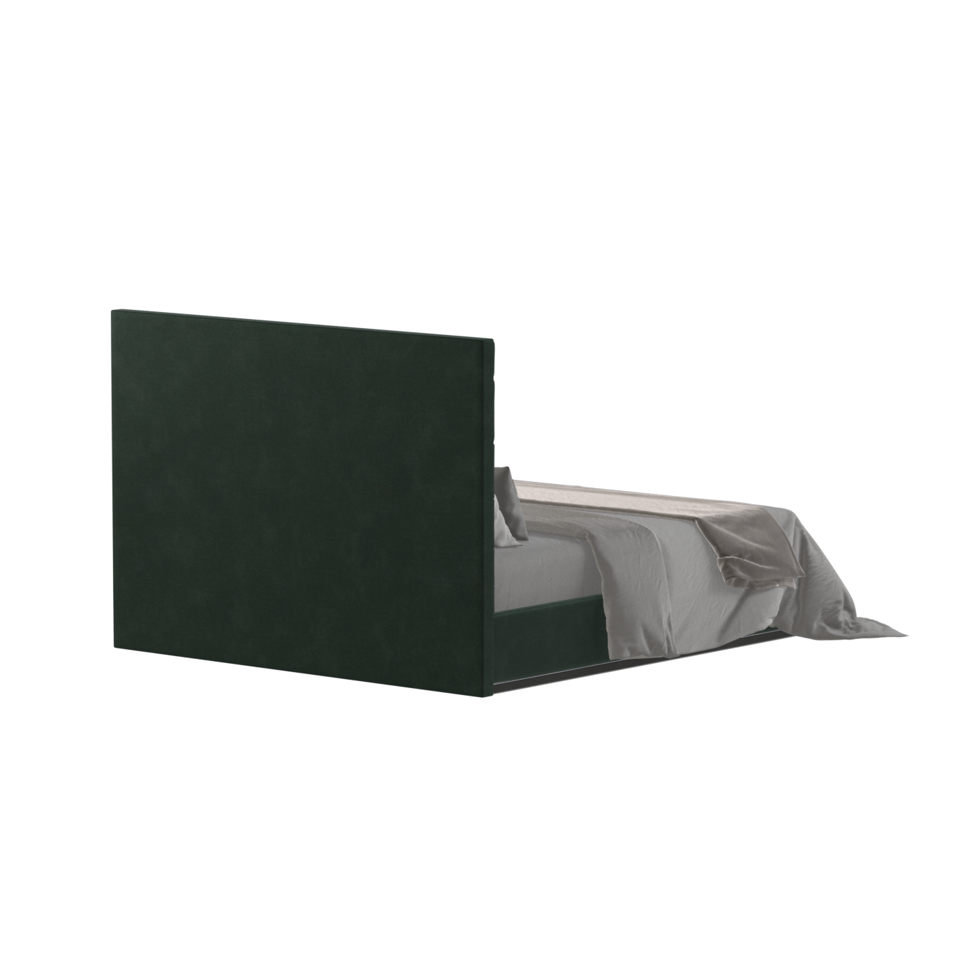 Lucia Bed With High Refined Headboard