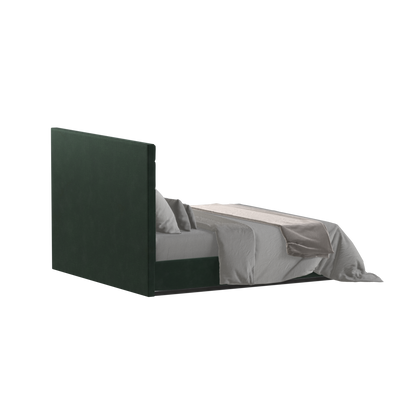 Lucia Bed With High Refined Headboard