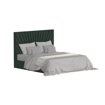 Lucia Bed With High Refined Headboard