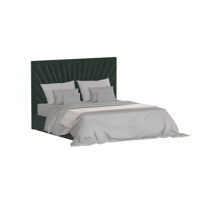 Lucia Bed With High Refined Headboard