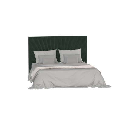 Lucia Bed With High Refined Headboard