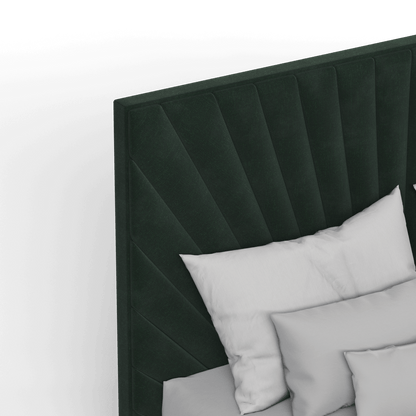 Lucia high headboard bed