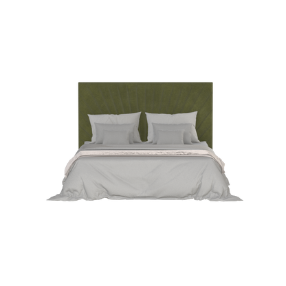 Lucia Bed With High Refined Headboard