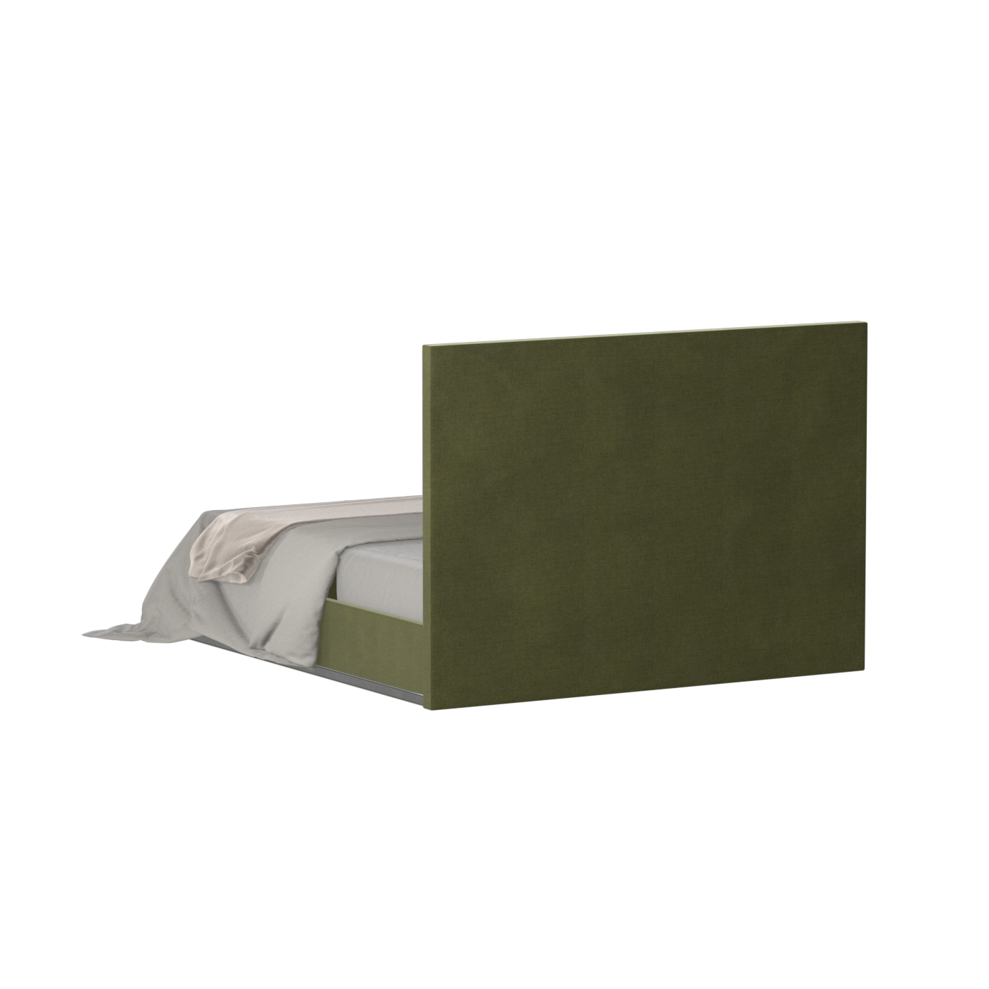 Lucia Bed With High Refined Headboard