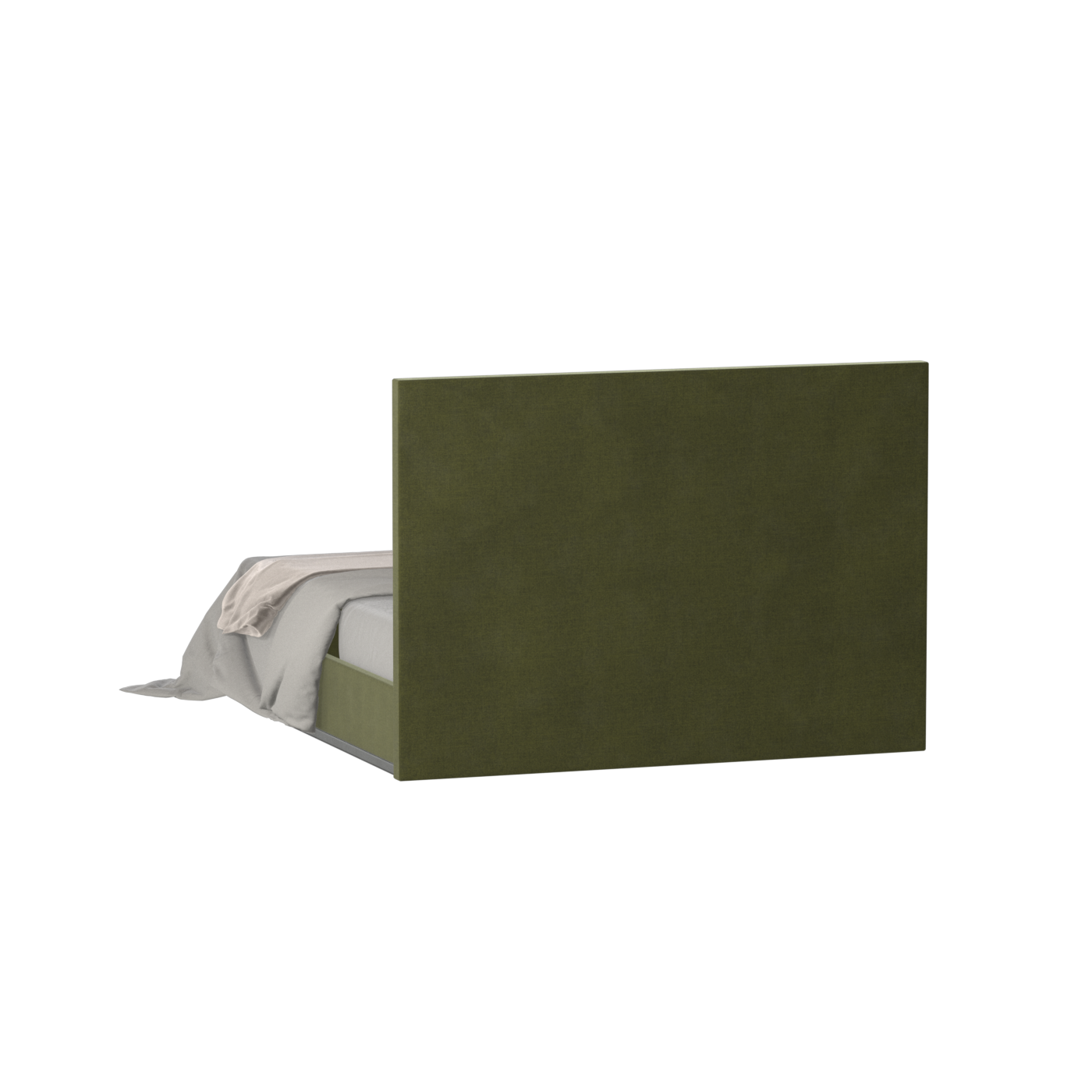 Lucia Bed With High Refined Headboard