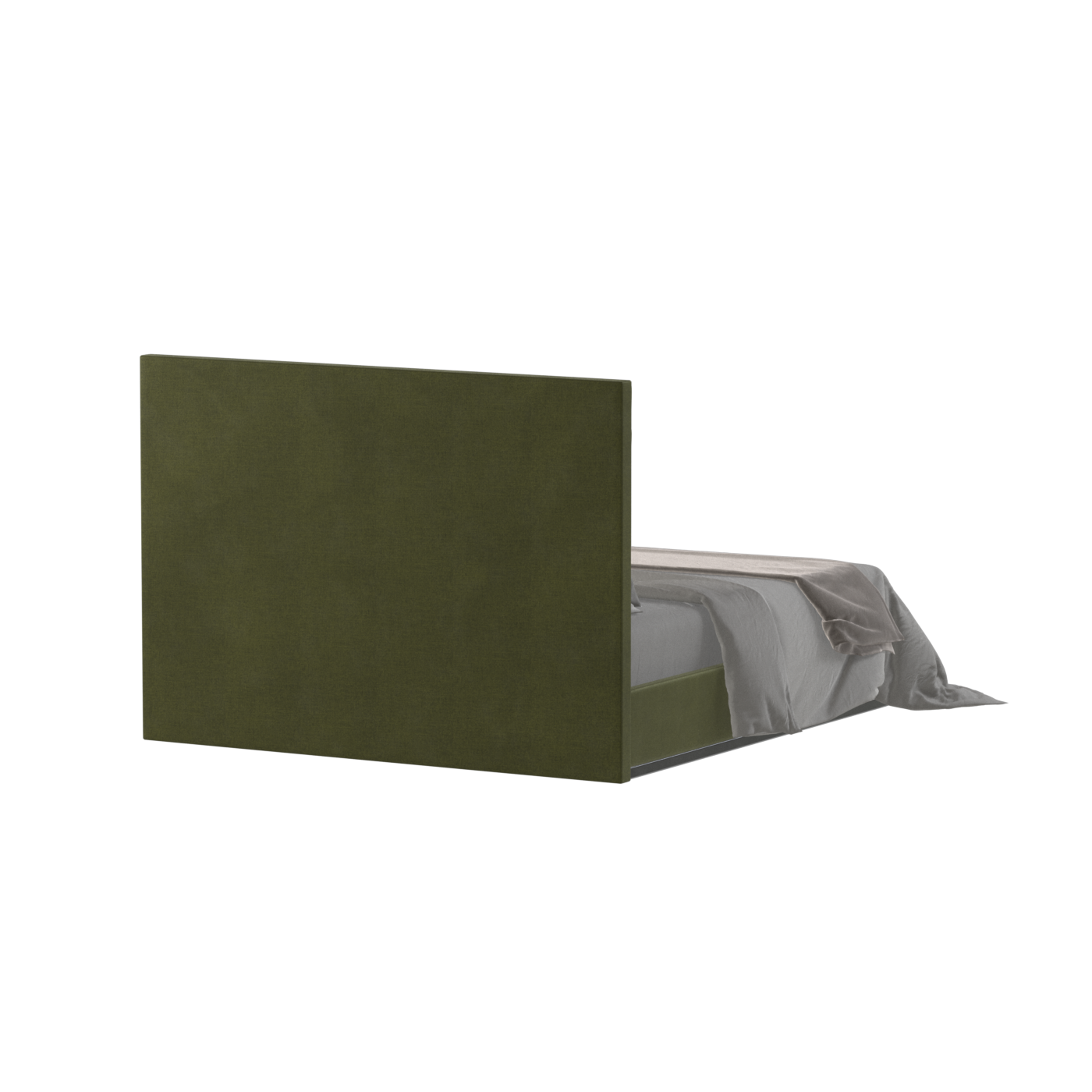 Lucia Bed With High Refined Headboard