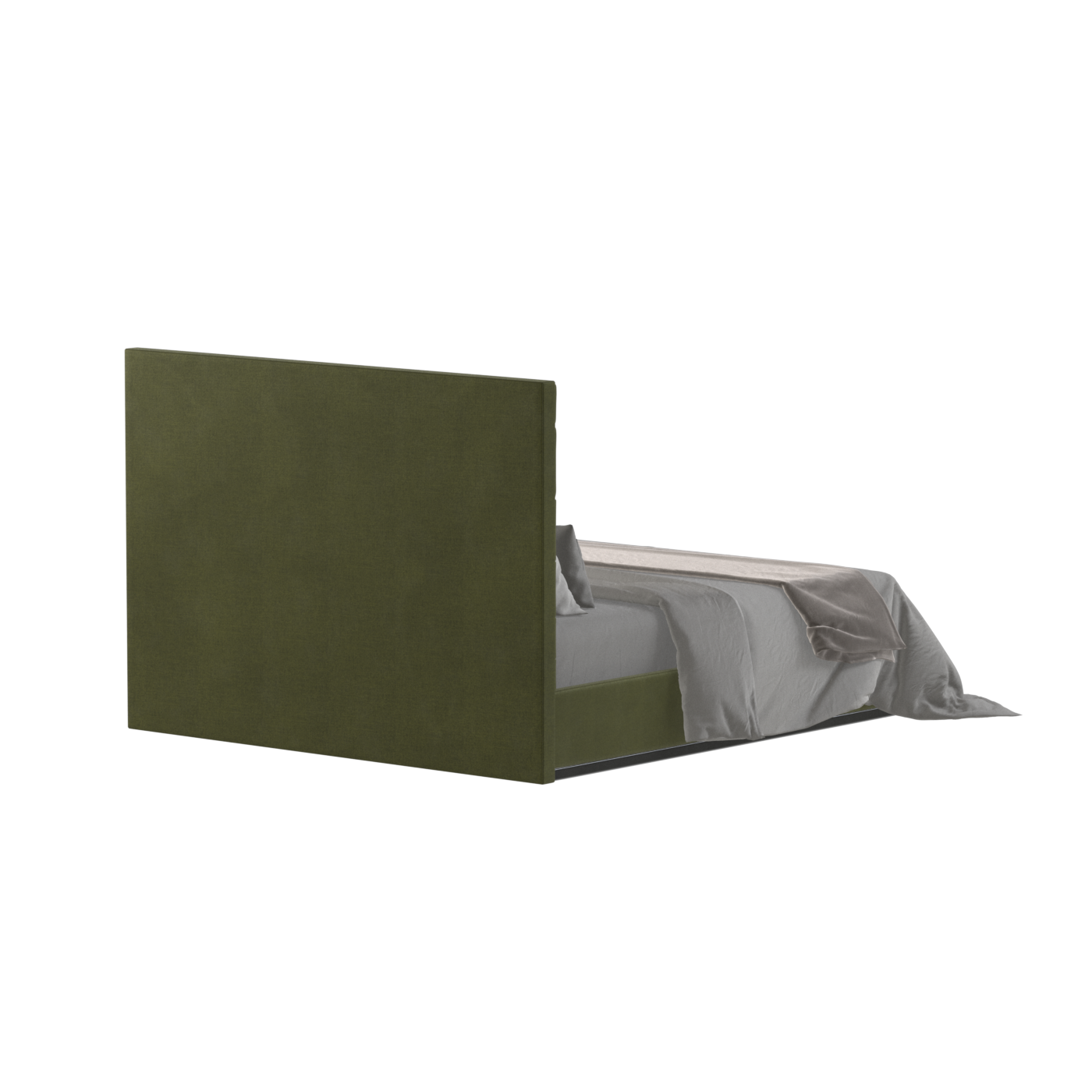 Lucia Bed With High Refined Headboard