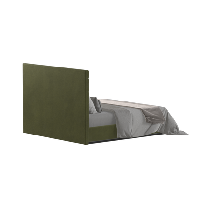 Lucia Bed With High Refined Headboard