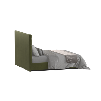 Lucia Bed With High Refined Headboard
