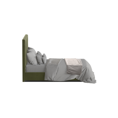 Lucia Bed With High Refined Headboard