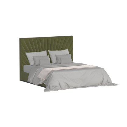 Lucia Bed With High Refined Headboard