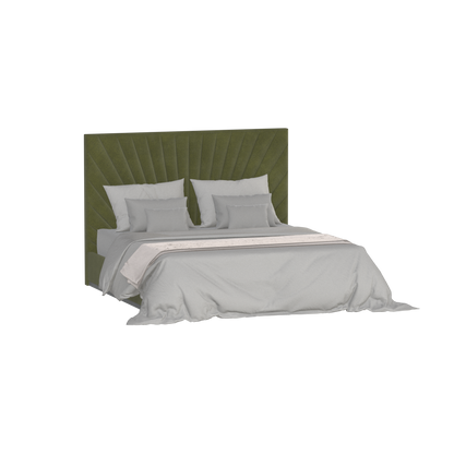 Lucia Bed With High Refined Headboard