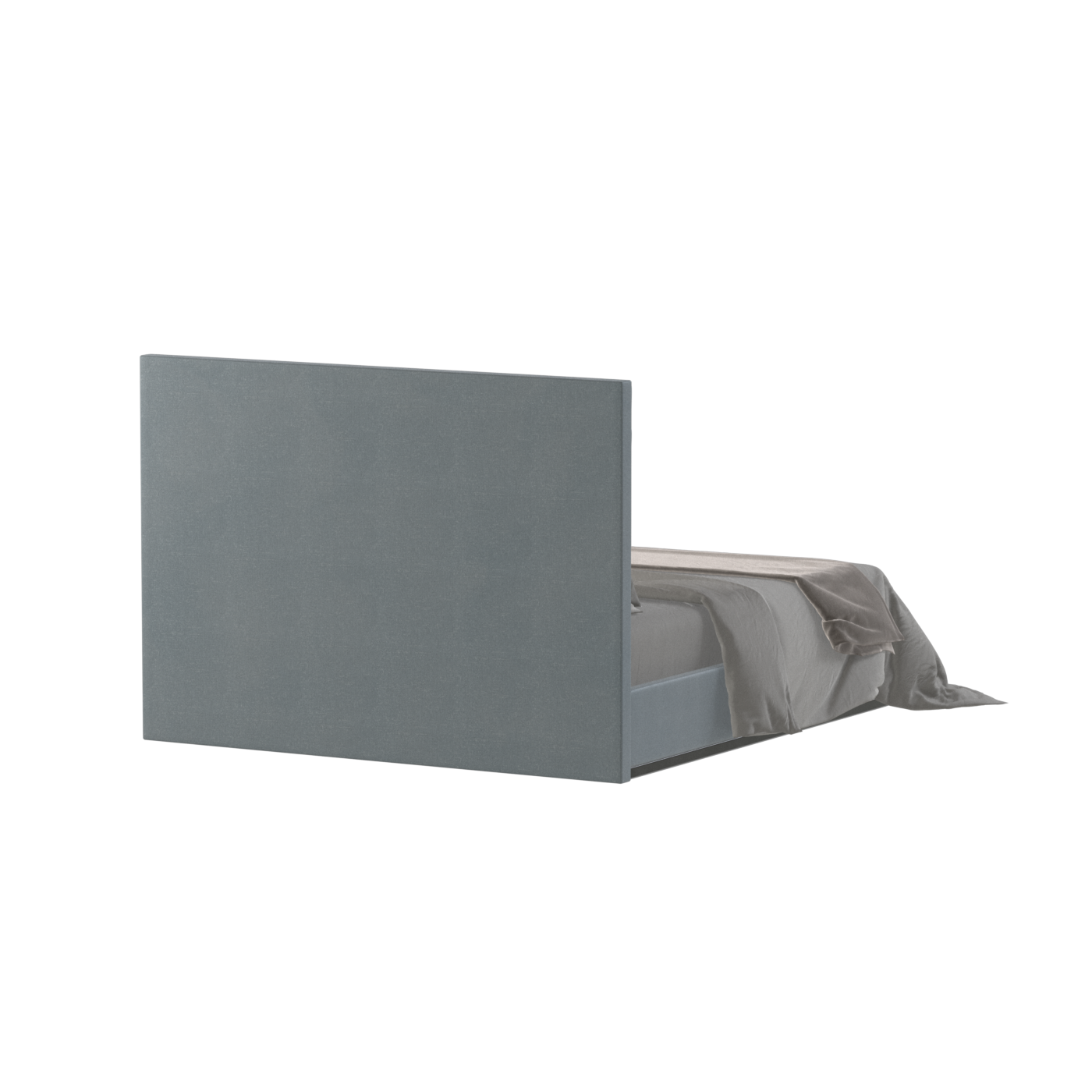 Lucia Bed With High Refined Headboard