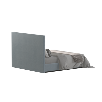 Lucia Bed With High Refined Headboard
