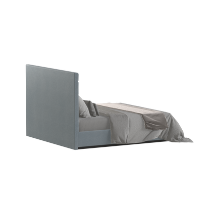 Lucia Bed With High Refined Headboard